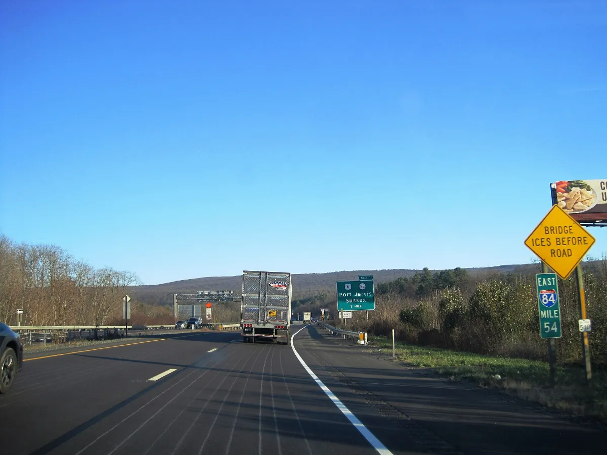 I-84 PA eb, MP 54, Nov. 2022