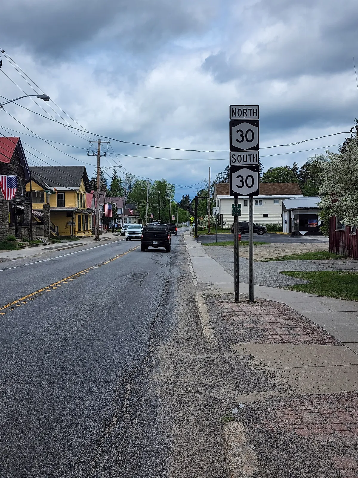NY 28 and NY 30 Indian Lake error