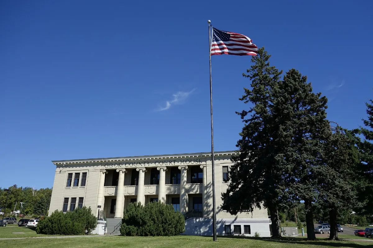 Cook County Minnesota Courthouse