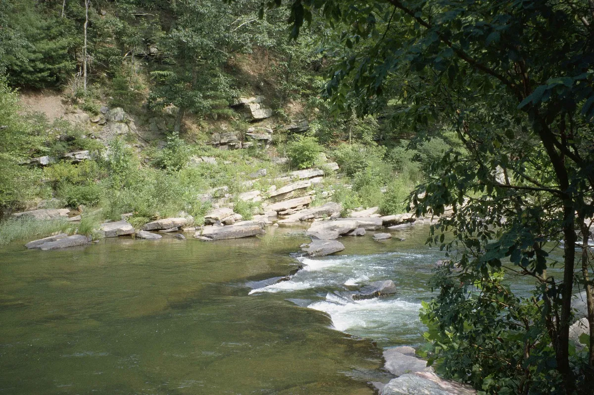 Maury river at Goshen pass