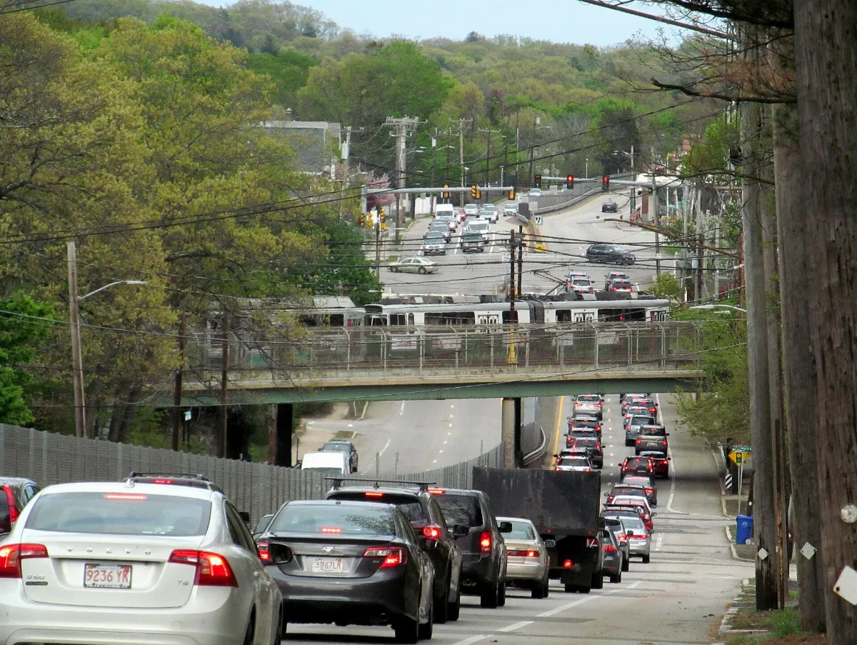 Route 9 in Eliot, May 2017