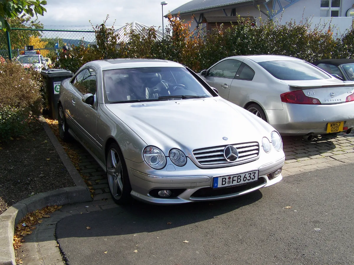 Silver CL 55 AMG (C215 fl) fr