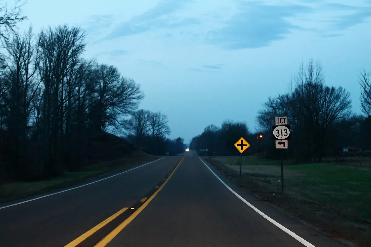 MS7 South - Jct MS313 Sign (28308377028)
