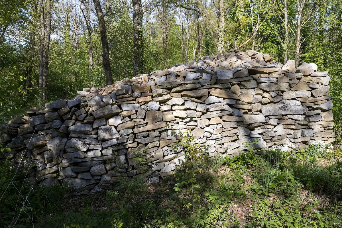 Oppidum de Pont-de-Bonne - Muret