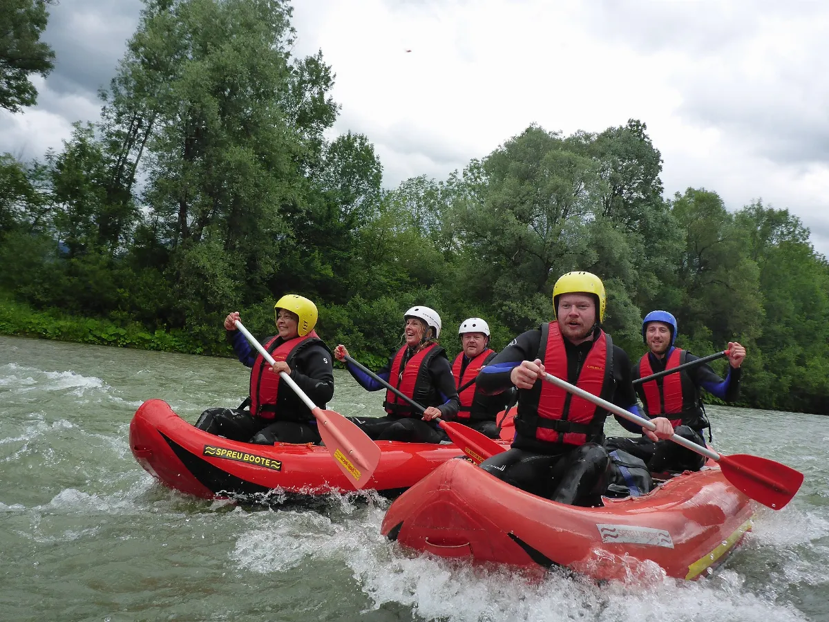 Raften im Allgäu mit MAP-Erlebnis