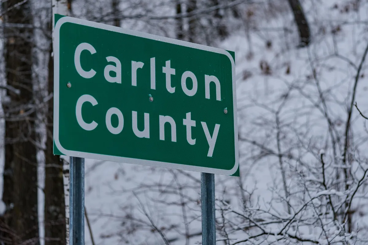 Carlton County, Minnesota - County Line Sign (44719893600)