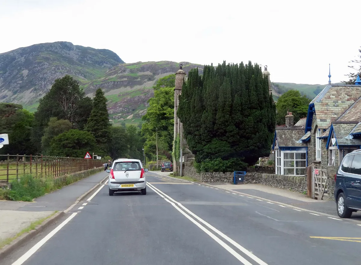 The A592 in Patterdale - geograph.org.uk - 6371278