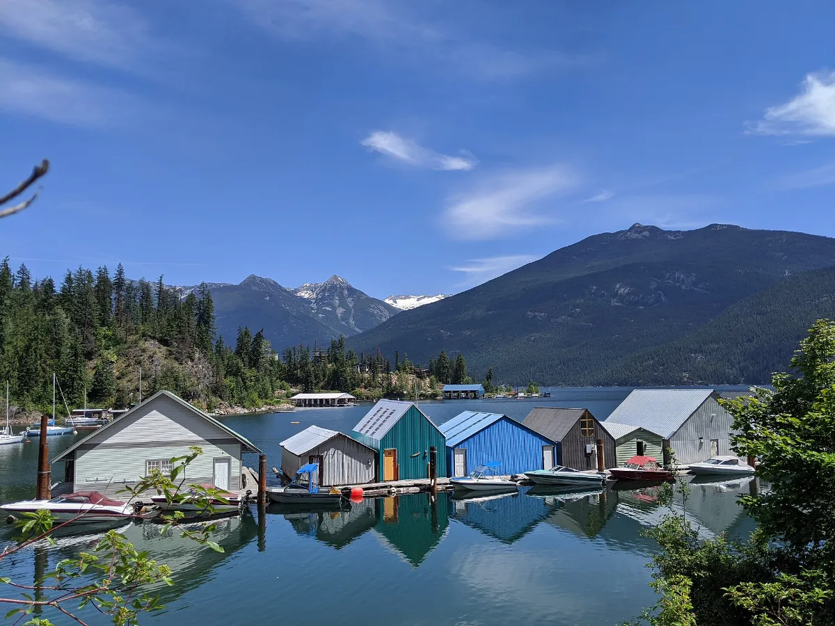 Kaslo Boathouses