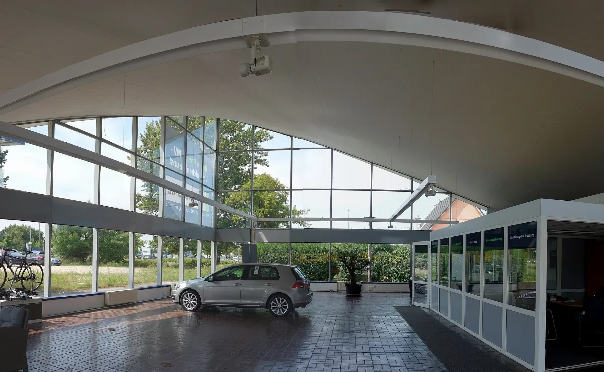 Messehalle Schutow 2018 Innen S