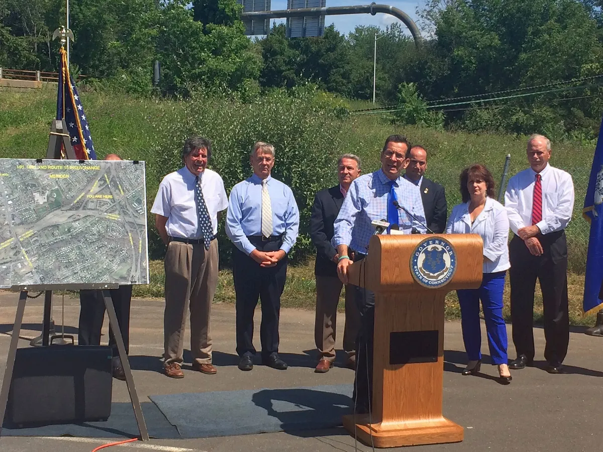 Announcing redesign of I-91, I-691, Rte 15 Interchange in Meriden (20277079769)