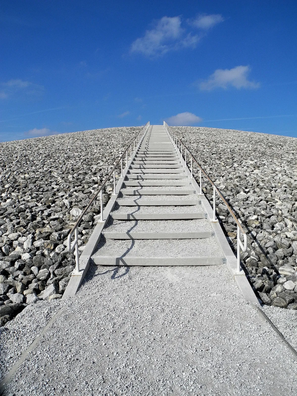 Weldon Spring Site containment stairway 1
