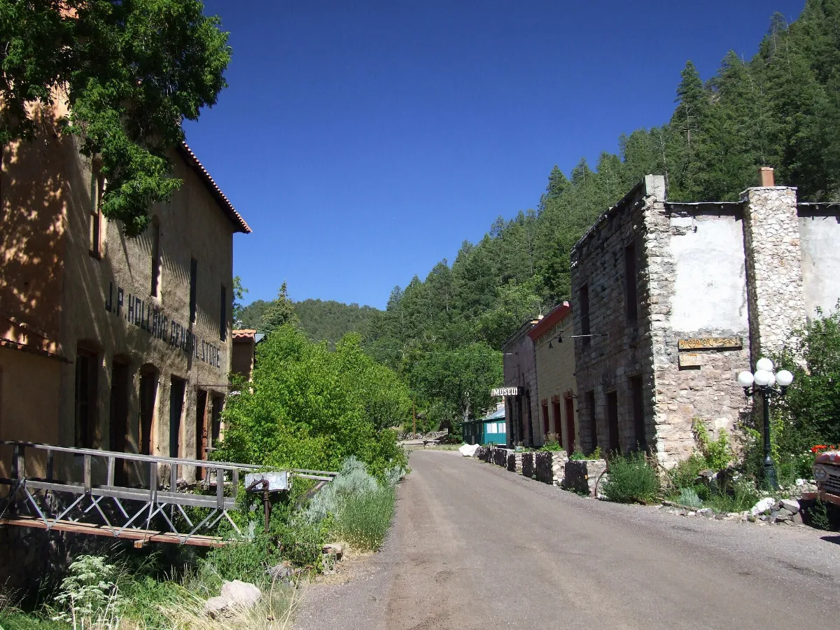 Downtown Mogollon NM