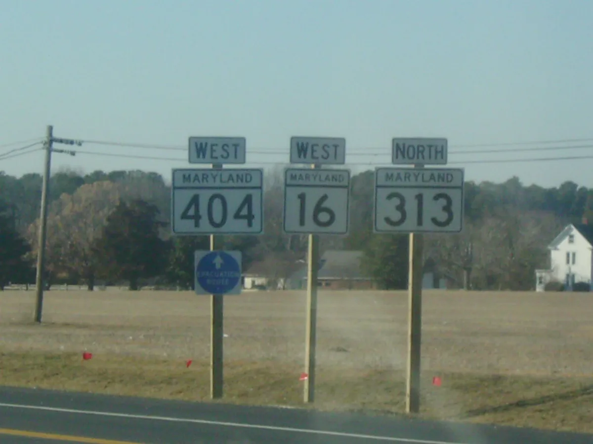MD 16-MD 313-MD 404 shields