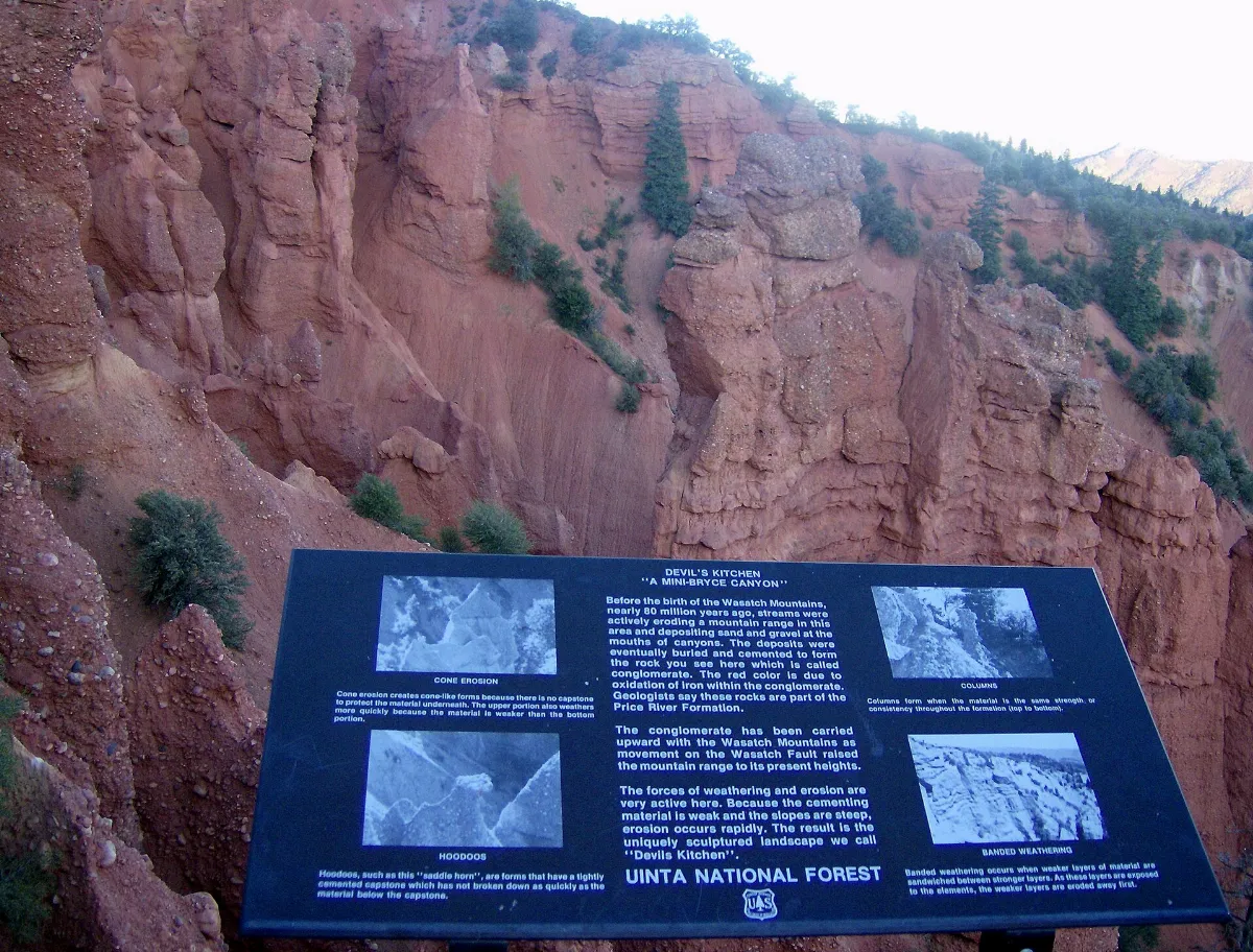 Devil's Kitchen Sign - panoramio