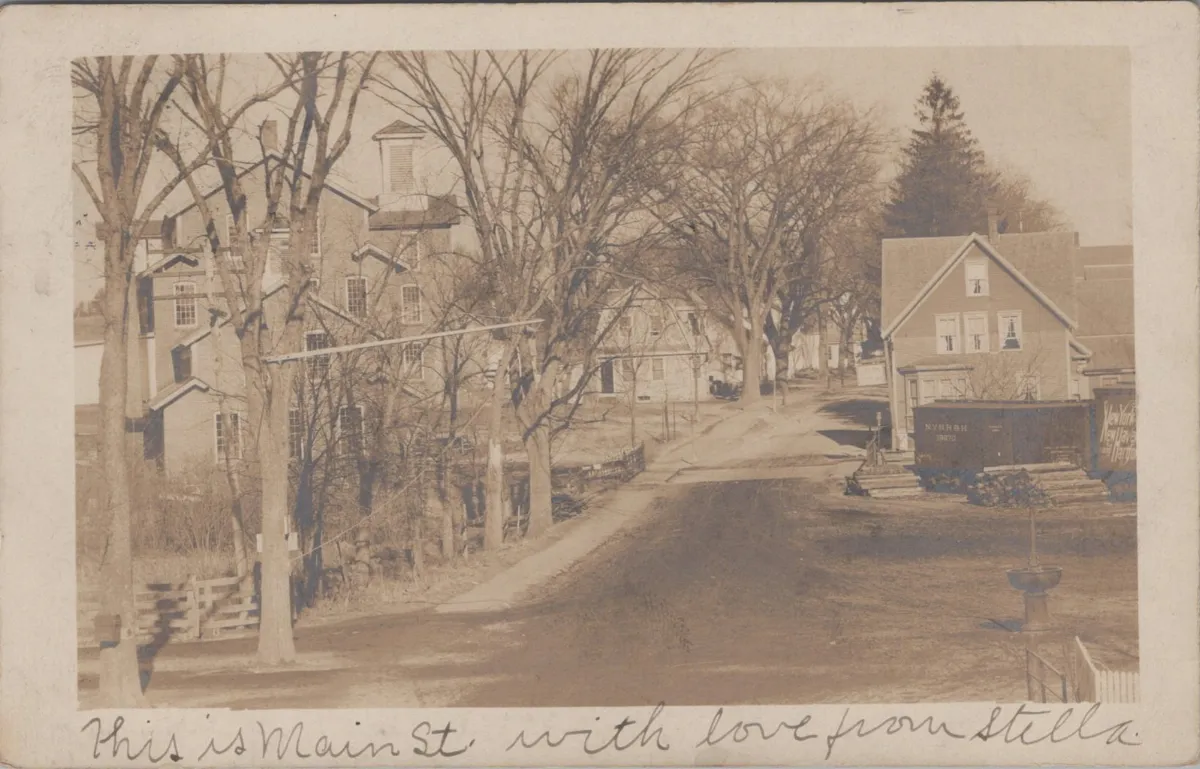 Main Street, Hope Valley - 1906 postcard
