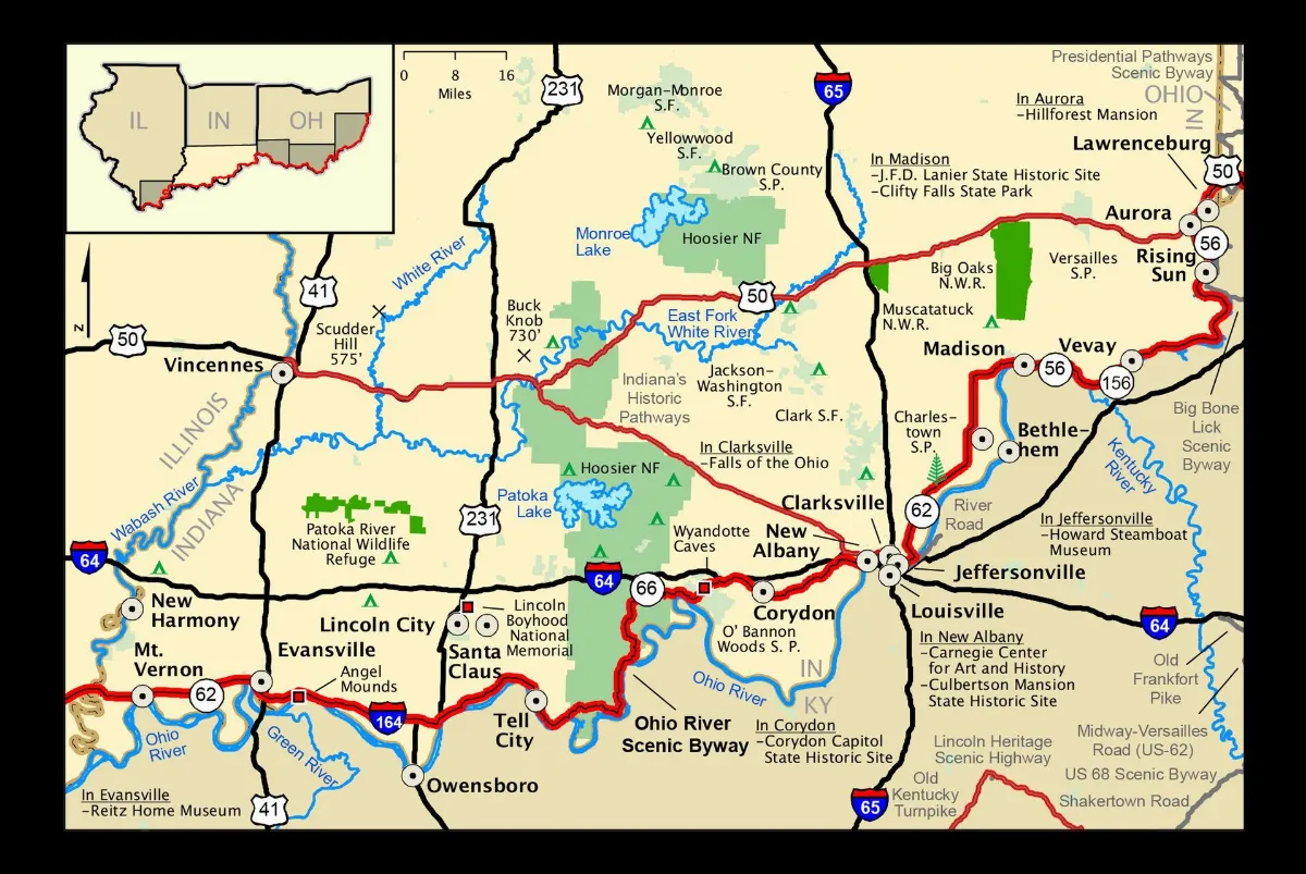 National Scenic Byway - Ohio River (multistate)