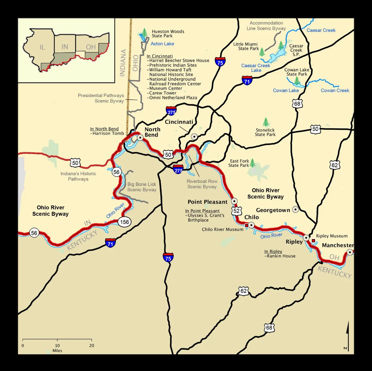 National Scenic Byway - Ohio River (multistate)