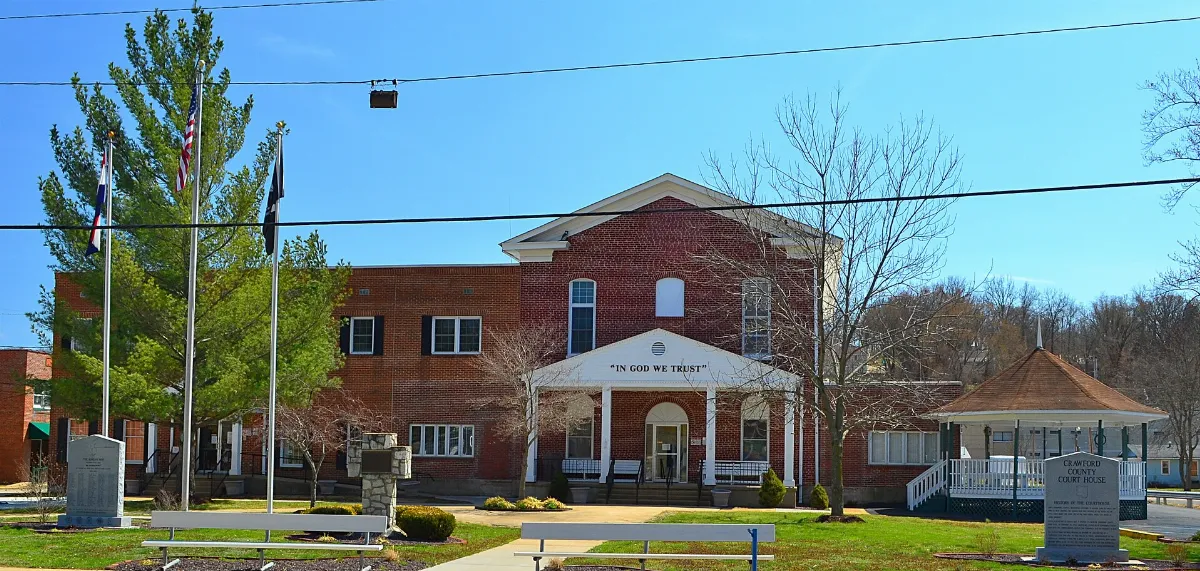 CrawfordCo courthouse Steeleville MO 20140330-6