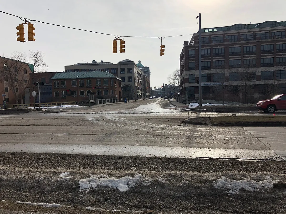 Downtown Traverse City Skyline