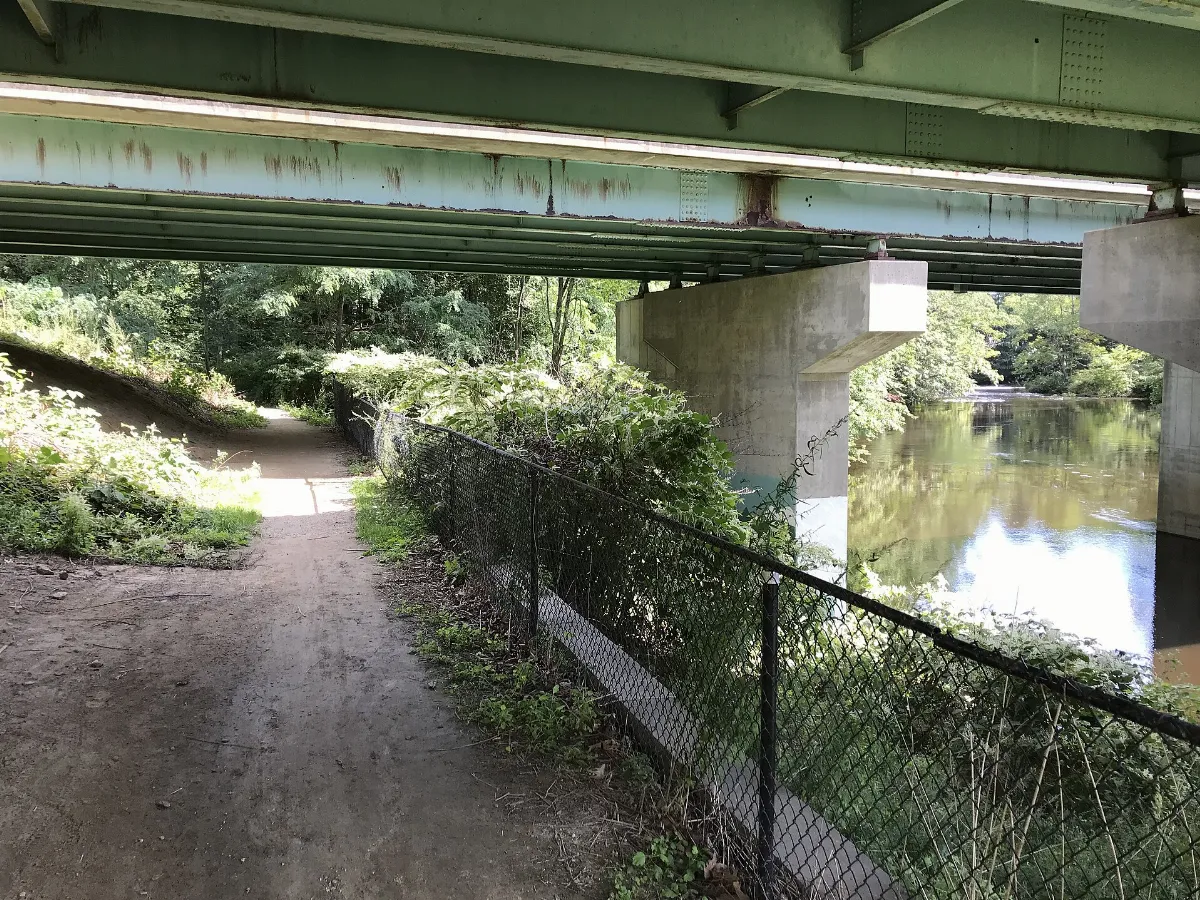 NH Route 16 underpass, Dover Community Trail, Dover NH