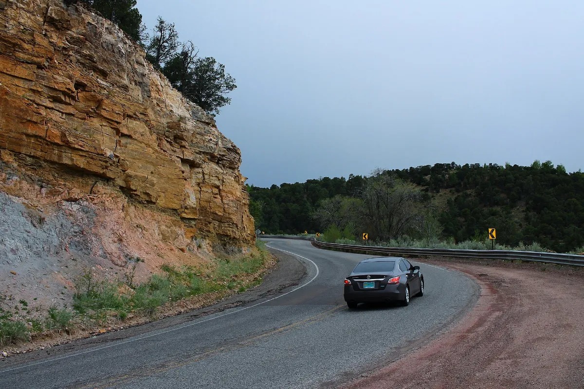 The Santa Fe Ski Basin Road