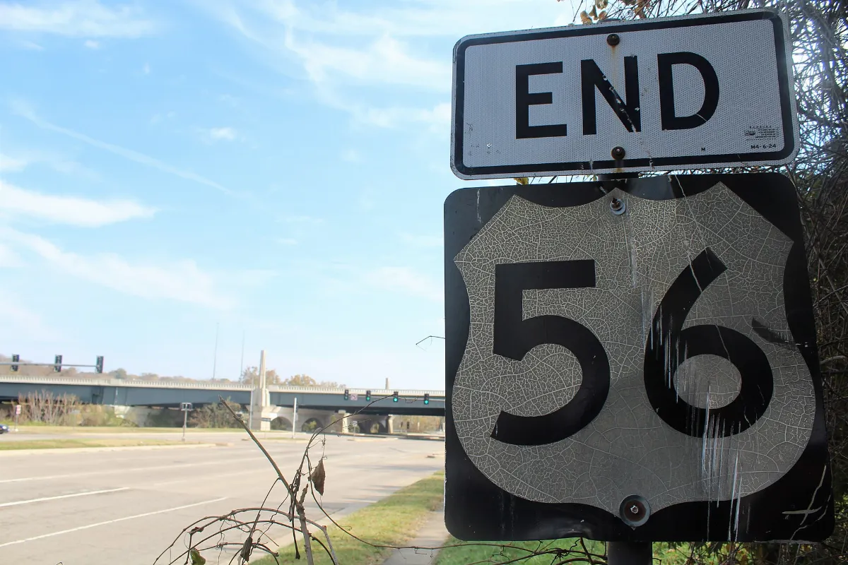 US Hwy 56 End