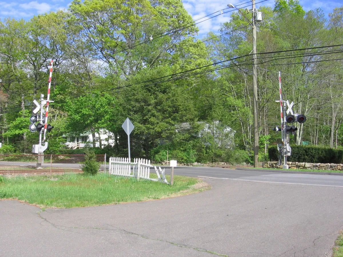 Branford Steam crossing Stony Creek Road 204