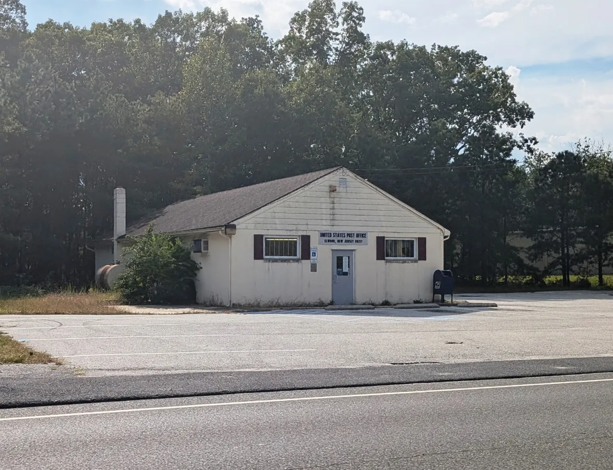 Elwood, NJ post office, Sept. 2025