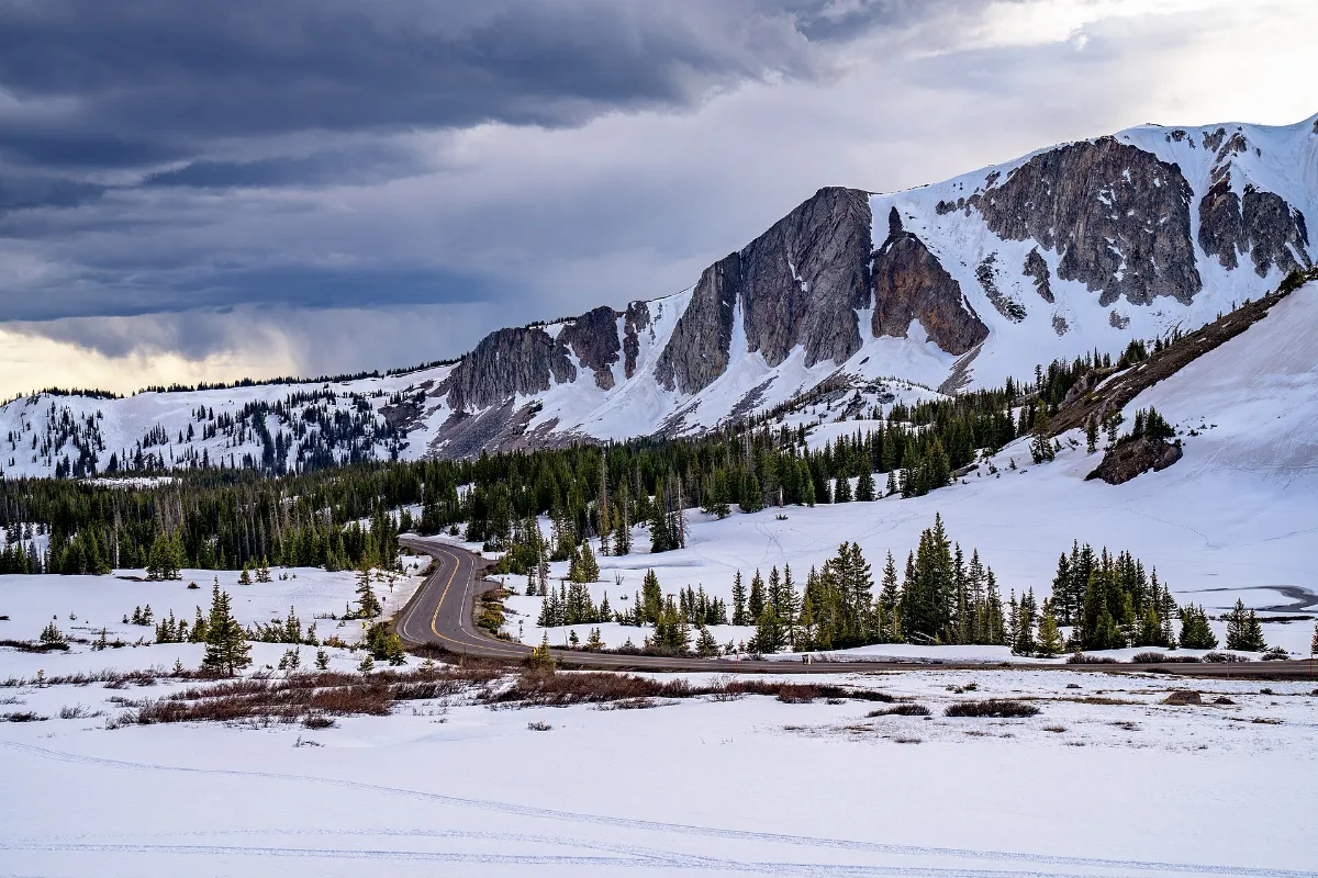 The Snowy Range Scenic Byway