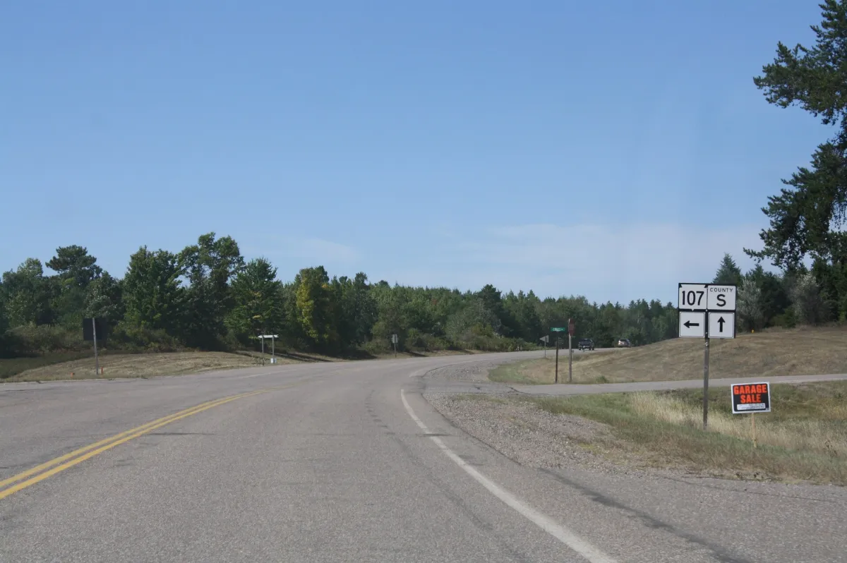 Wisconsin Highway 107 Northern Terminus