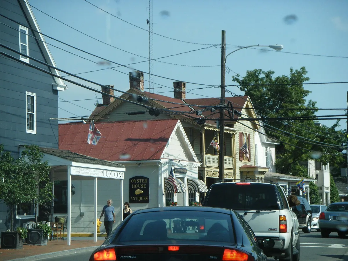 MD 33 EB at Railroad Street-Cherry Street