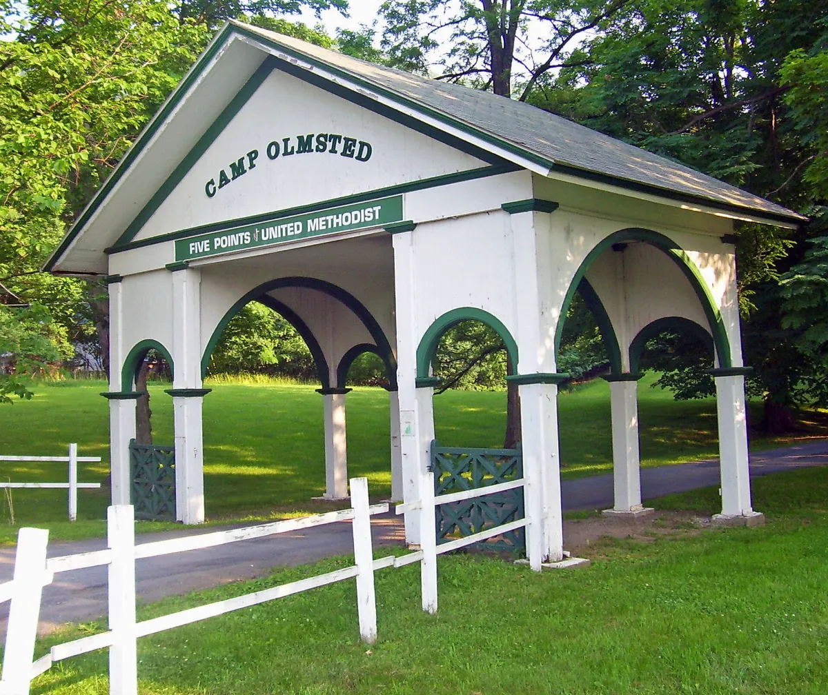 Camp Olmsted gate