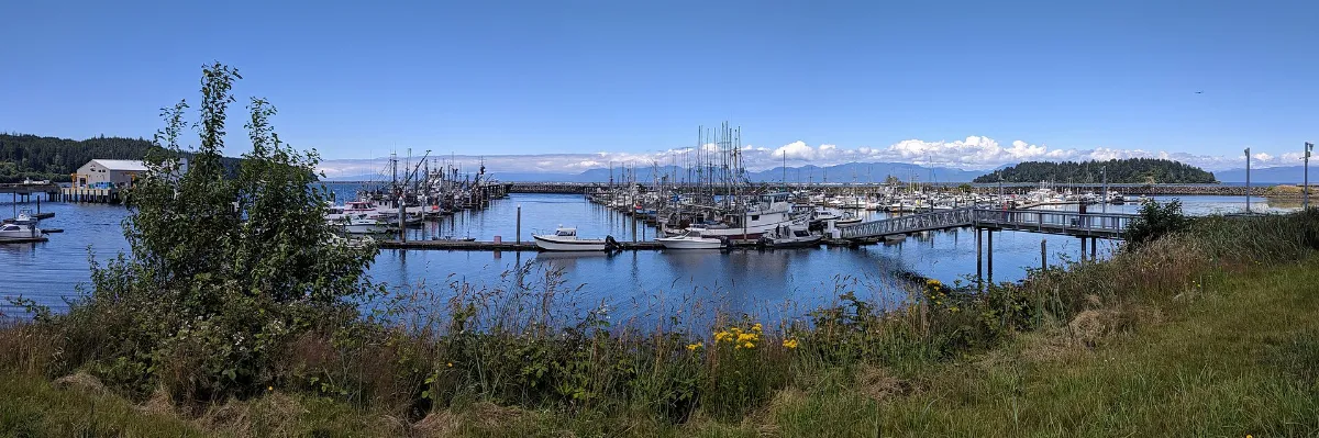 Neah Bay Makah Marina pano