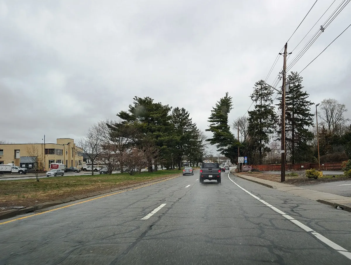 RI 2 nb approaching RI 113, April 2025