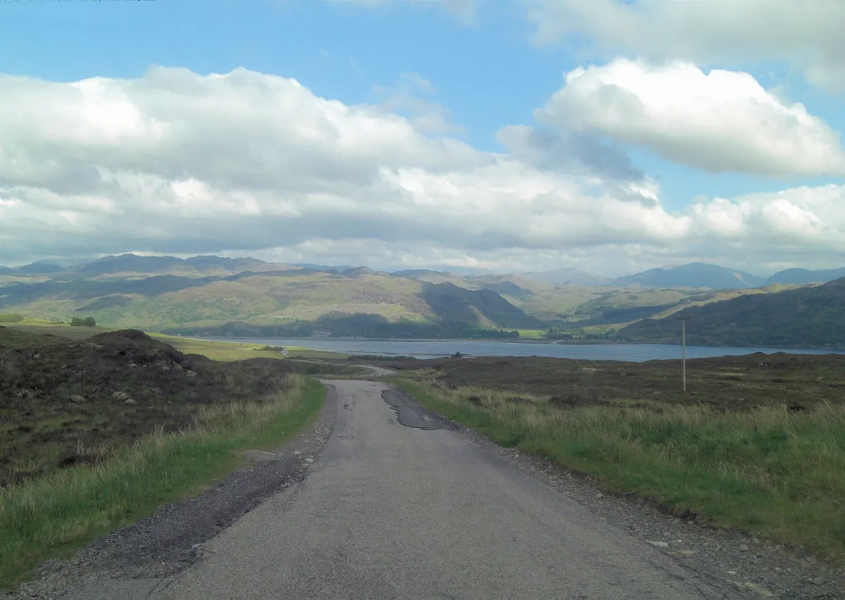 A896 above Lochcarron - geograph.org.uk - 2482036