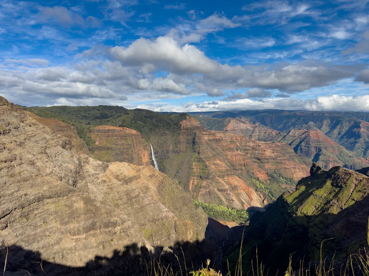 Waimea Canyon in Kauai - Waterfall (53767285734)