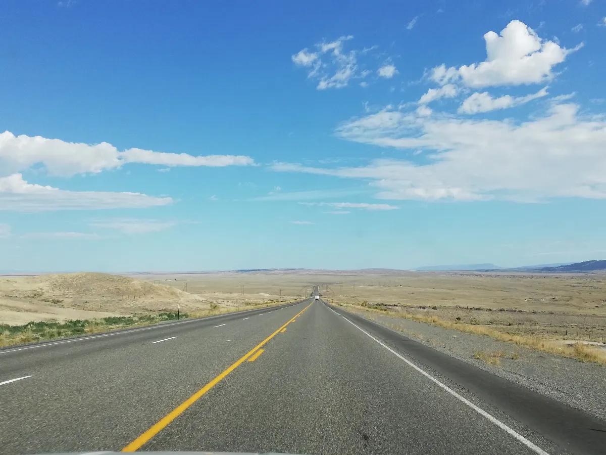 The Wind River Canyon