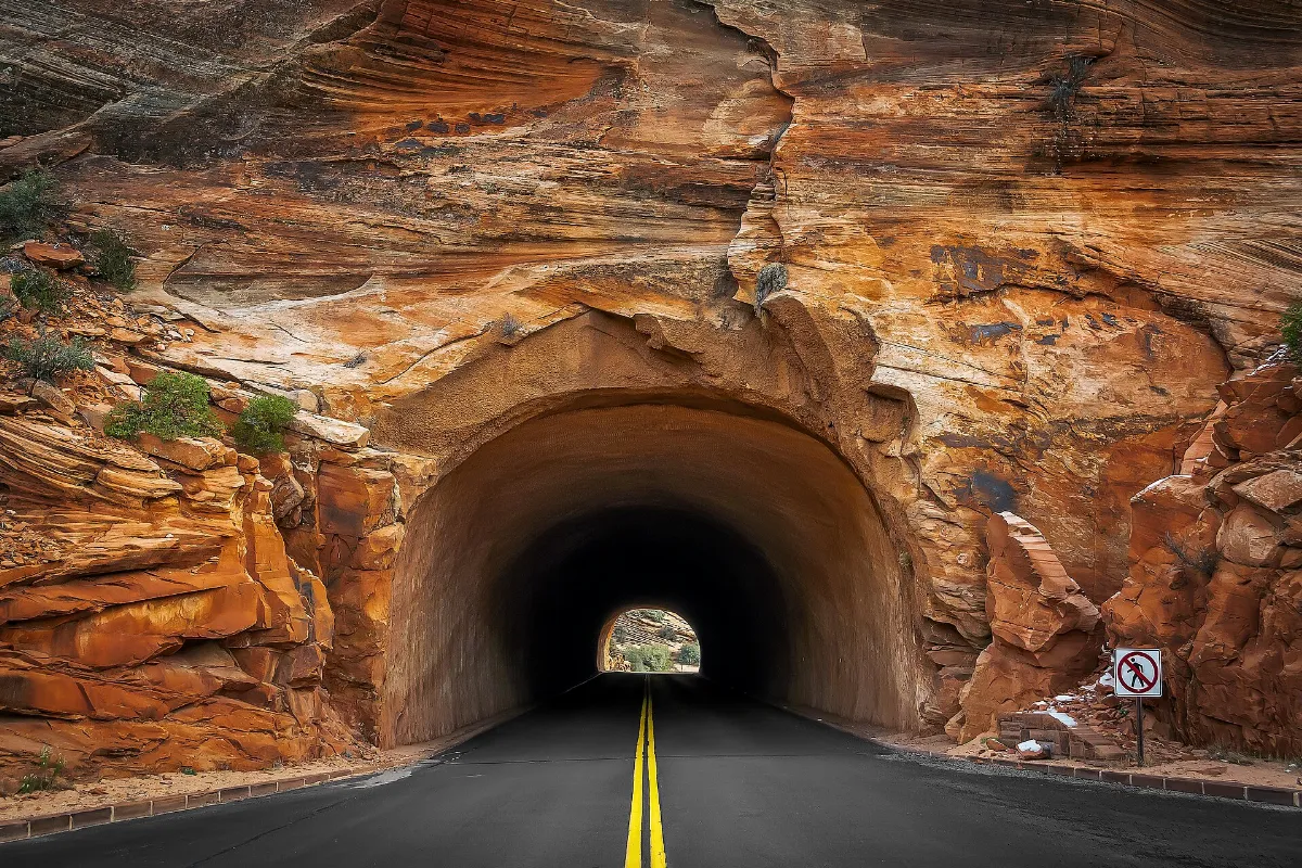 The Zion Mount Carmel Highway