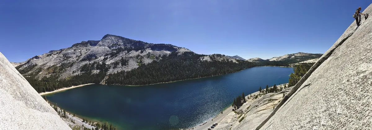 Tuolumne Meadows - Tenaya Lake from Stately Pleasure Dome - 3