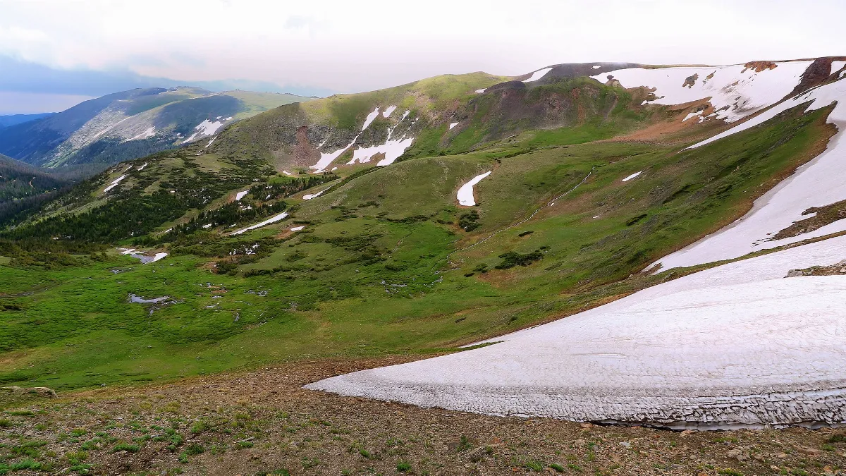 Glacial Cirque Rocky Mountain National Park 2024