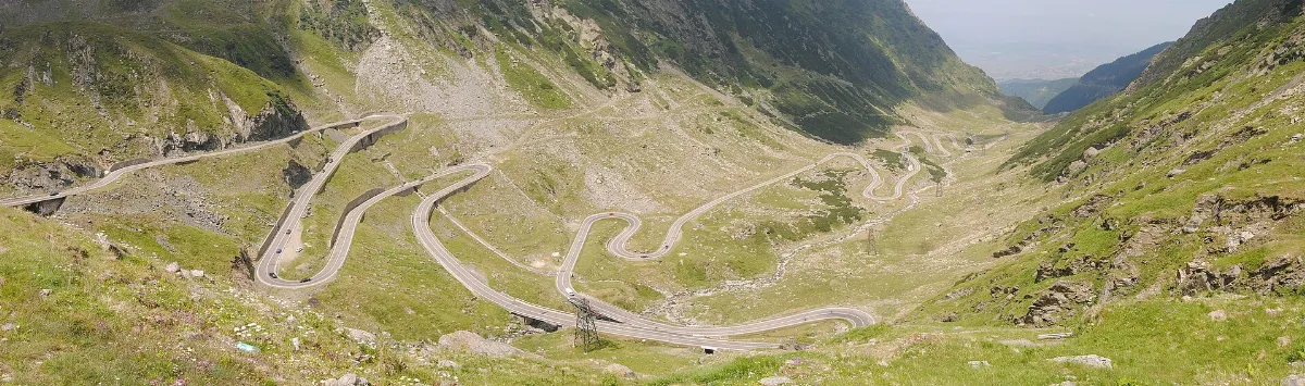 Panoramă Transfăgărășan (Sibiu) DN7C