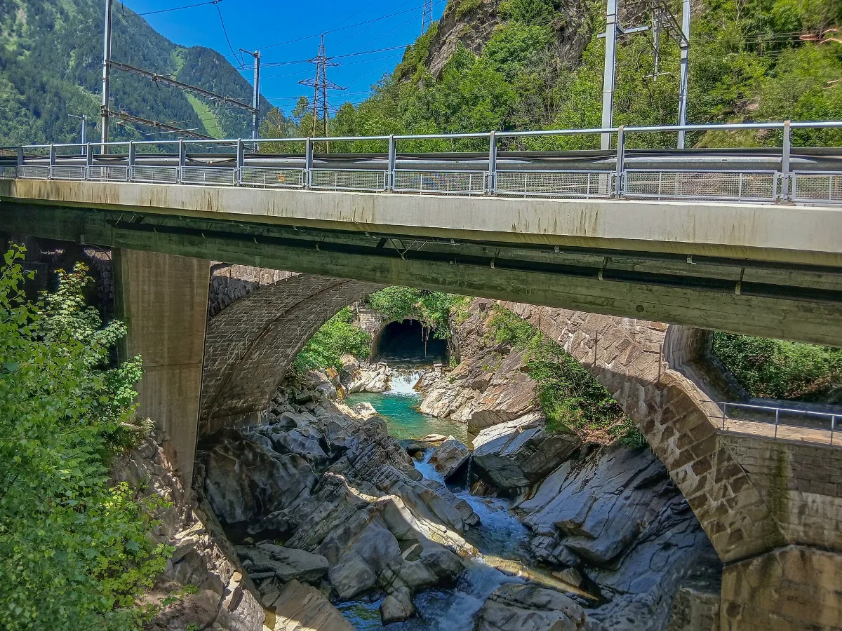 Via San Gottardo-Brücke über den Tessin, Osco TI 20250617-jag9889