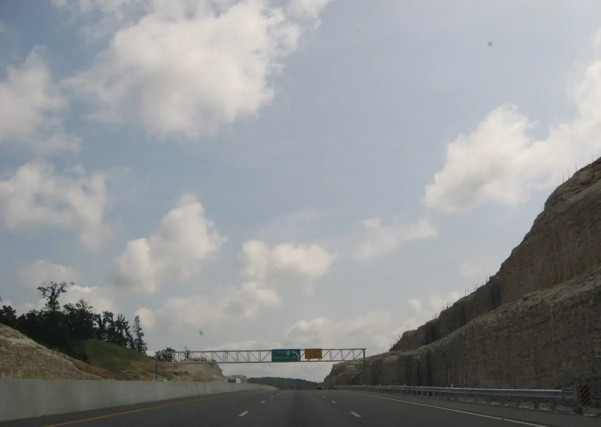 US 71 south in Missouri