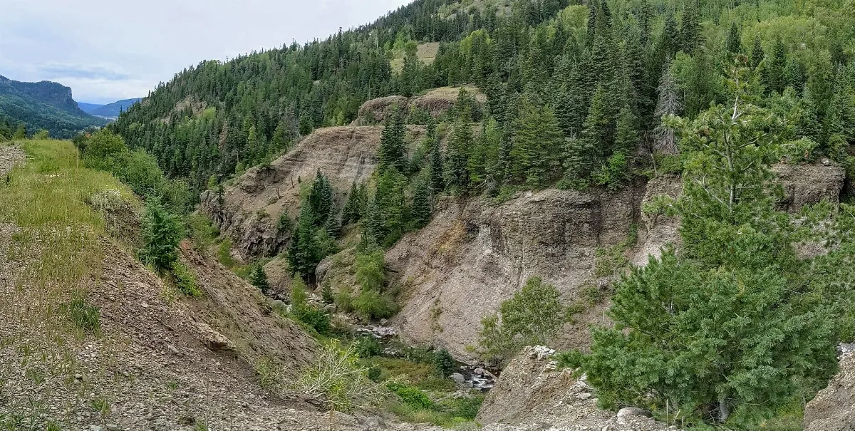 Wolf Creek from US 160 overlook