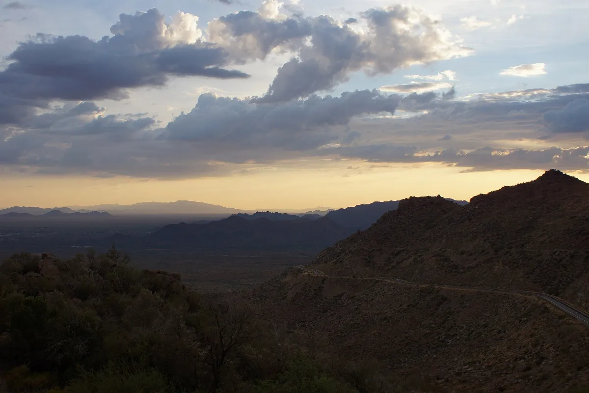 2013, View SW, Yarnell Hill - panoramio